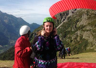 paragliding untimate holiday activity