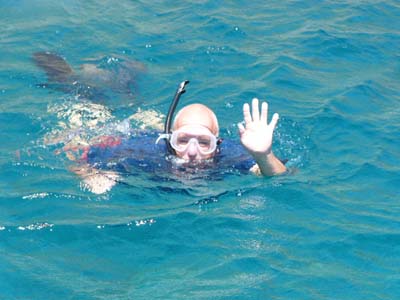 swimming pool snorkeling